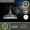 Vaxcel Dorado 1 Light Dusk to Dawn Green White Farmhouse Barn Dome Outdoor Wall Lantern T0483 - alternate 4